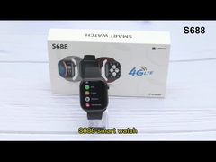 S688 S9 Ultra 4G Android Sim Card Smart Watch And Camera 2.02inch IPS GPS Wifi