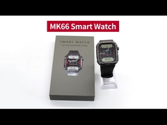 MK66 Sport Smart Watch ngoài trời IP68 Kiểm tra sức khỏe chống nước
