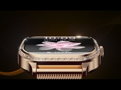 MK88 Đàn bà Diamond Smart Watch Kiểm tra sức khỏe BT Gọi máu Oxy Smartwatch IP68 chống nước