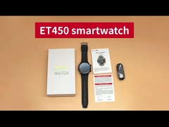 Sức khỏe Smart Watch ET450 Huyết áp huyết oxy ECG + PPG Nhiệt độ cơ thể Smart Watch