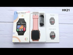 HK21 Smart Watch 2,01 Inch Heart Rate Fitness Tracker Đồng hồ thông minh với cuộc gọi BT